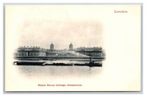 Greenwich Royal Naval College Vignette London England UK UNP UDB Postcard C19