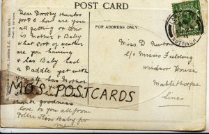 Genealogy Postcard - Newton - Windsor House - Mablethorpe - Lincs - Ref 8189A