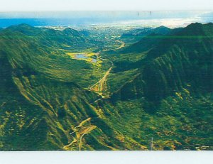 Pre-1980 AERIAL VIEW Nuuanu Pali - Oahu Hawaii HI AC9629