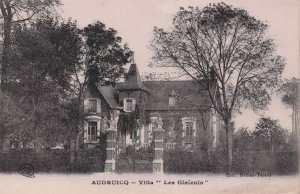 Audriocq Villa Les Glaieuls Calais Antique Rare French Postcard