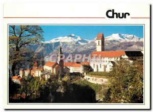 Modern Postcard Chur Hof der mit dem Calanda