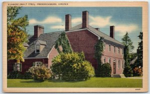 Postcard - Kenmore - Fredericksburg, Virginia