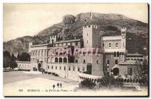 Old Postcard Monaco Palais Du Prince