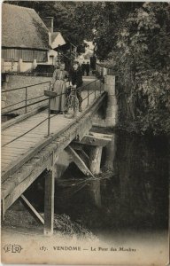 CPA VENDOME - La Pont des MOULINs (127699)