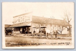 J92/ Glen Karn Hollansburg Ohio RPPC Postcard Greenville Chendweth 446