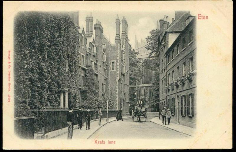 berkshire, ETON, Keats Lane (1905) Horse Cart