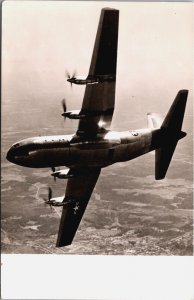 Lockheed C-130 Hercules USA Aircraft Vintage RPPC C072