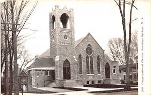 Congregational Church Saratoga Springs, New York