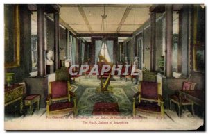 Old Postcard Rueil Malmaison Chateau de Josephine's Music Room The Music Salo...