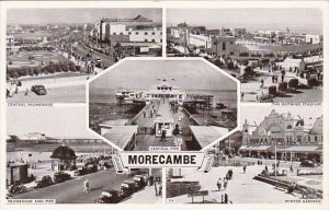 England Morecambe Central Pier Promenade Bathing Stadium and Winter Gardens