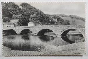 Dovey Bridge Machynlleth Powys -  Real Photo Postcard    (b4)
