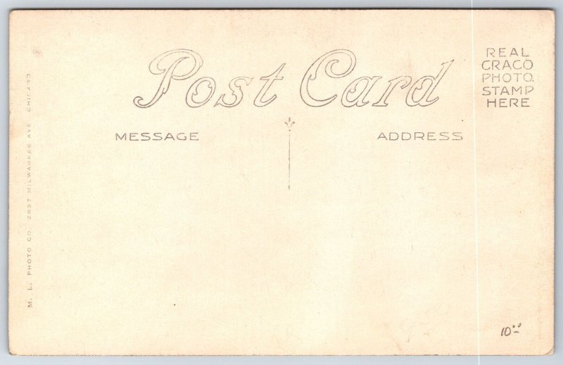 Wales Wisconsin~State Tuberculosis Sanatorium~Calumet Cottage~c1910 RPPC