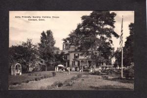 CT Girls Friendly Society Holiday House, Canaan,Conn Connecticut Postcard