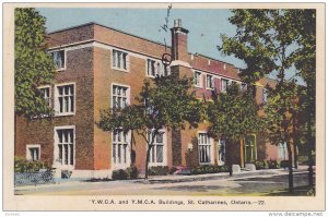 Y. W. C. A. and Y. M. C. A. Buildings, St. Catherines, Ontario, Canada, PU-1944