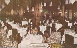 Seneca Hotel - Main Dining Room, Rochester, New York - DB