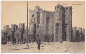 Le Chateau Des Comtes, Gand (East Flanders), Belgium, 1900-1910s
