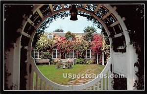 Delightful Rose Cottage Through Entrance Gate - Nantucket, Massachusetts MA