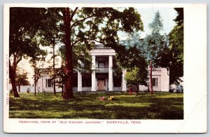 Hermitage Home Of Old Hickory Jackson Nashville Tennessee TN House Postcard