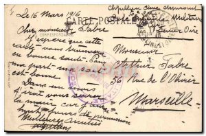 Old Postcard Paris Palais de Justice The Facade