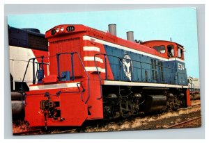 Vintage 1975 Postcard Belt Railway Railroad Locomotive Chicago Illinois