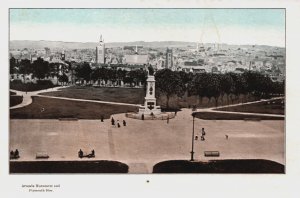 Uk England Armada Monument and Plymouth Hoe Vintage Postcard C246