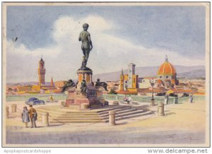 Italy Firenze Piazzole Michelangiolo 1947