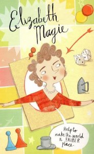 Elizabeth Magie USA Board Game Landlords Designer Painting Postcard