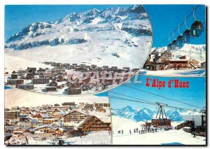 Postcard Modern Isere L'Alpe-d'Huez