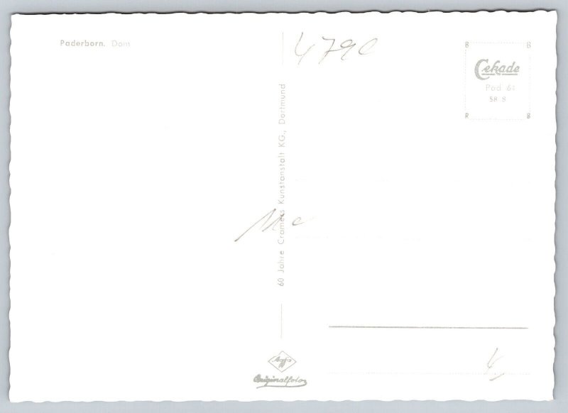 RPPC  Paderborn  Germany    Postcard