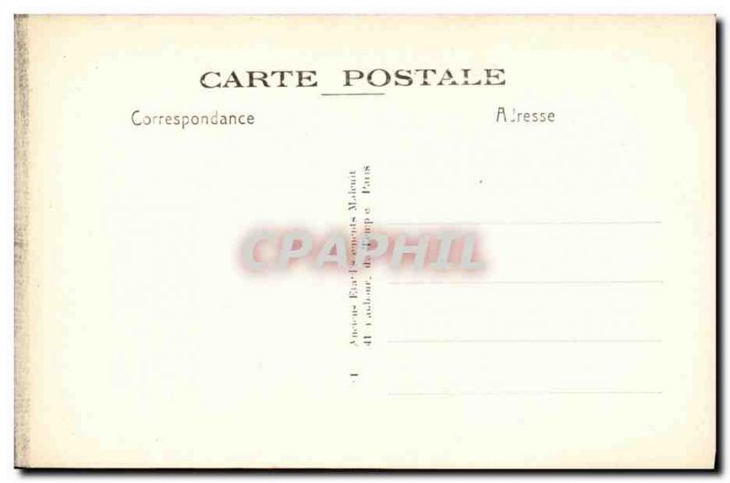 Postcard Old Saint Ouen Arago Street