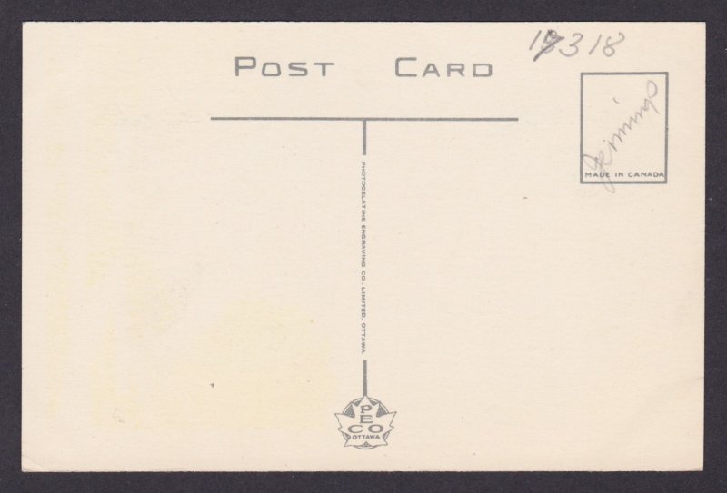 Postcard, Canada, Scidiers' Memorial, Saint John, New Brunswick