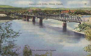 Interprovincial Bridge - Ottawa ON, Ontario, Canada - Linen