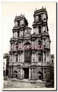 Old Postcard Rennes La Cathedrale