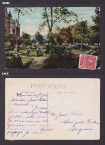 Postcard, CANADA, Quebec, Governor's Garden
