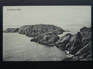 Channel Island SARK Brecqhou - Old Postcard by John P. De Carteret of Sark