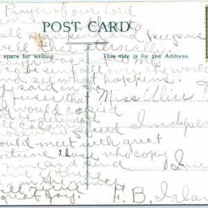 c1910s Independence, Iowa Buchanan County Fair Grounds Crowd Tent Postcard A119