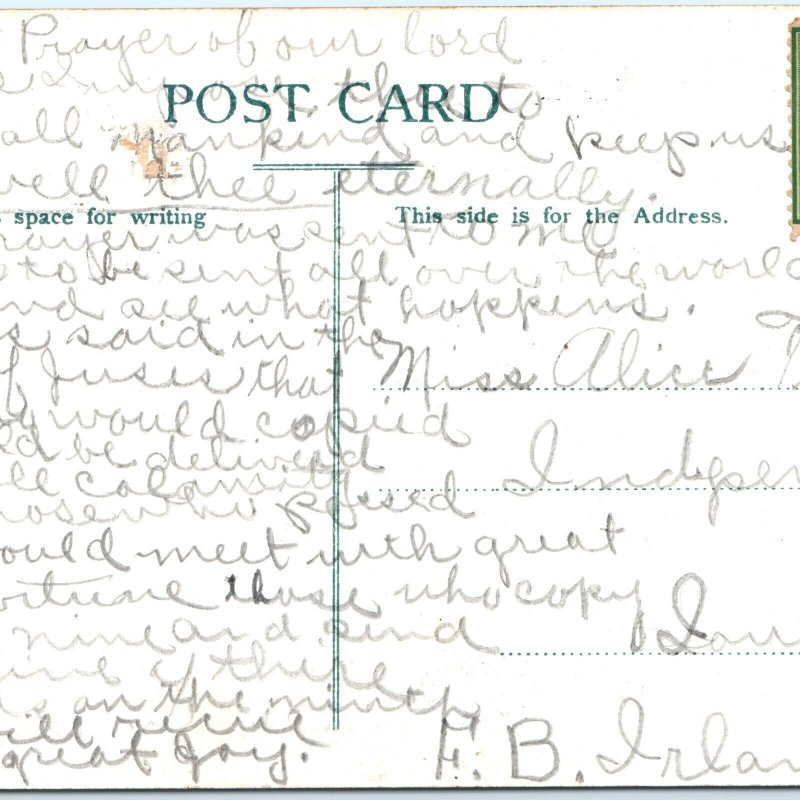 c1910s Independence, Iowa Buchanan County Fair Grounds Crowd Tent Postcard A119