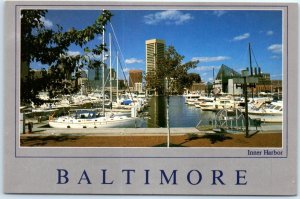 Postcard - Inner Harbor - Baltimore, Maryland