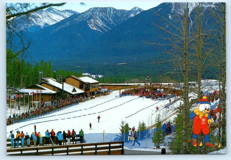 2 Postcards CANMORE NORDIC CENTRE, Alberta Canada ~ 1988 WINTER OLYMPICS 4x6