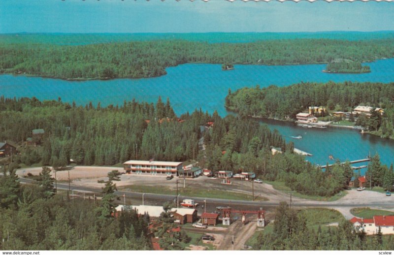 SIOUX NARROWS , Ontario , Canada ,1950-60s ; Maple Leaf Motel