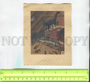 474613 1955 Krylov fable pike cat mice artists Oleinikov Lindberg ed. 50000
