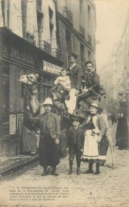 Famous people J. B. Doussineau and his Tour of France on a dromedary camel trip 