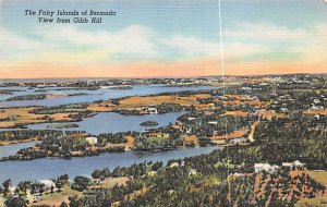 The Fairy Islands, View from Gibb Hill Bermuda Unused 