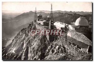 Modern Postcard The Pyrenees Observatory at the summit of the Pic du Midi de ...