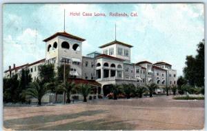 REDLAND, California  CA    HOTEL CASA LOMA  1908   Postcard