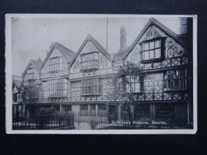 Bristol ST. PETER'S HOSPITAL Destroyed in the Bristol Blitz in 1940 Old Postcard