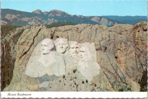 Mt Rushmore National Monument South Dakota SD Unused Vintage Postcard D53