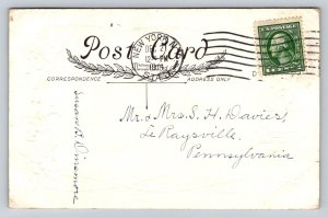 1914  Christmas  Greetings  Xmas  Holly    Postcard