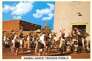 Animal Dance Tesuque Pueblo Unused 