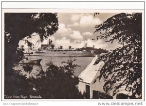 Bermuda View From Paget Real Photo